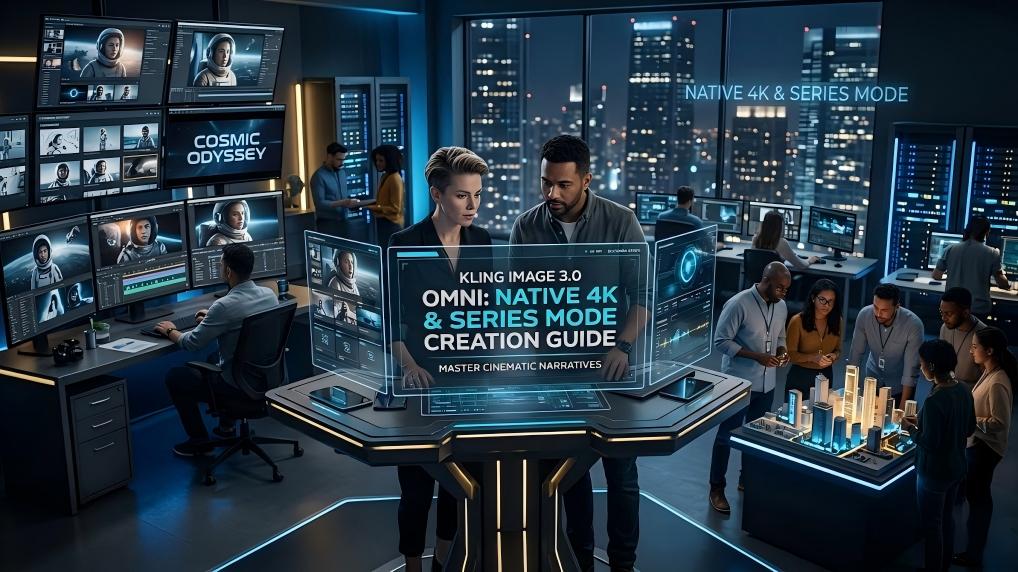 Kling Image 3.0 Omni: Native 4K & Series Mode Creation Guide